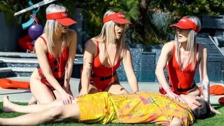 Claire Roos and Jill Taylor are enjoying this shared big dick